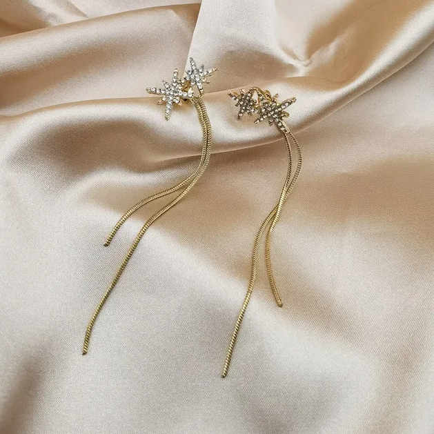 Rhinestone Star Tassel