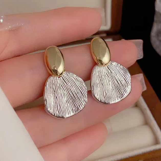 Metal Shell Earrings