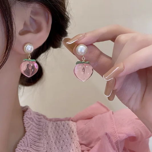 Cool Peach Earrings