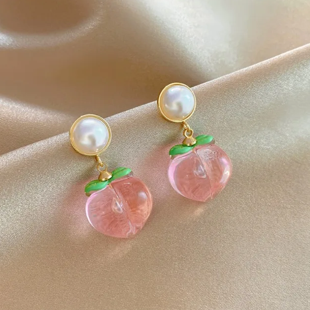 Cool Peach Earrings