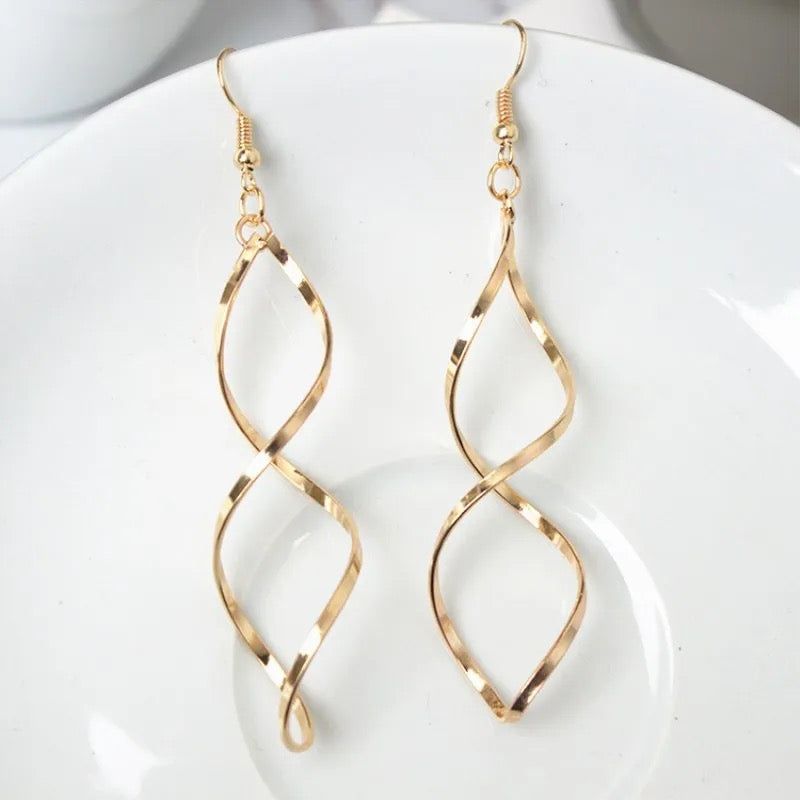 Wave Dangle Earrings