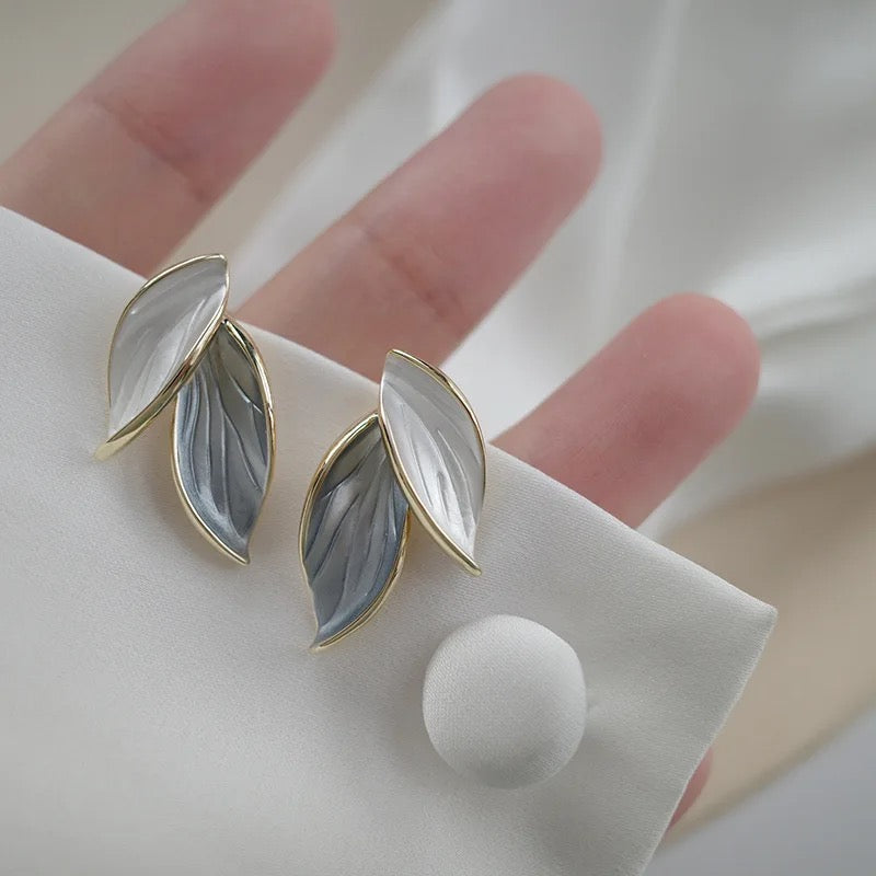 Leaf Shape Studs