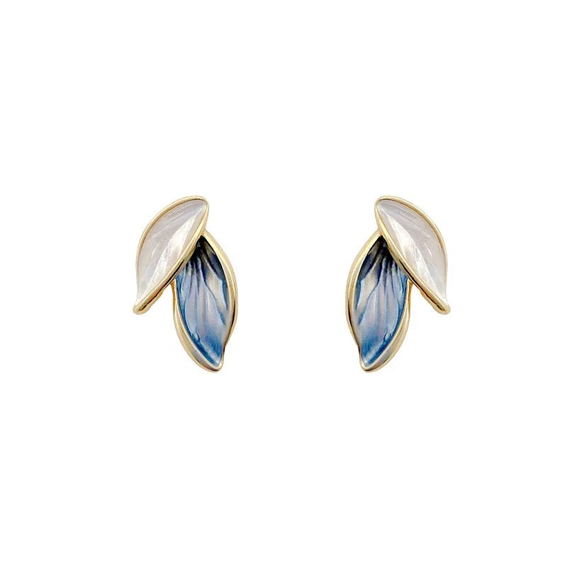 Leaf Shape Studs