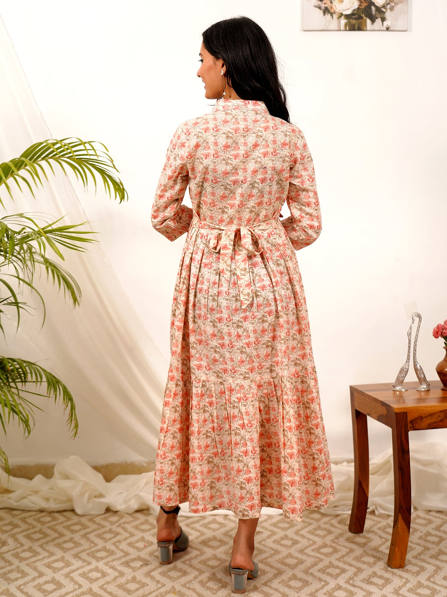 Rosewood Blossom COTTON Dress